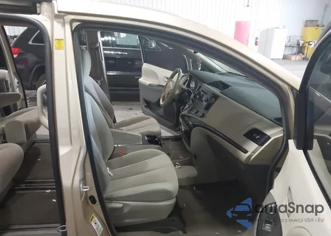 2012 Toyota Sienna Le V6 8 Passenger из США, поврежденный, VIN 5TDKK3DC3CS216709